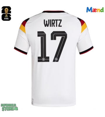 Tyskland Florian Wirtz #17 Replika Hjemmebanetrøje VM 2026 Kortærmet